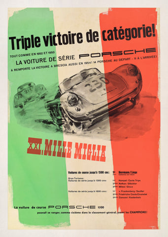 1954 Porsche Mille Miglia "Triple Class Victory"