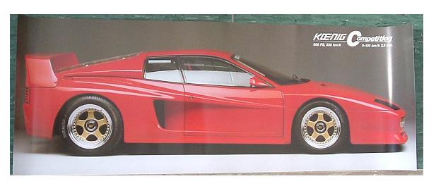 Koenig Competition 1,000 Horsepower Poster