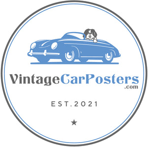 Vintage Car Posters
