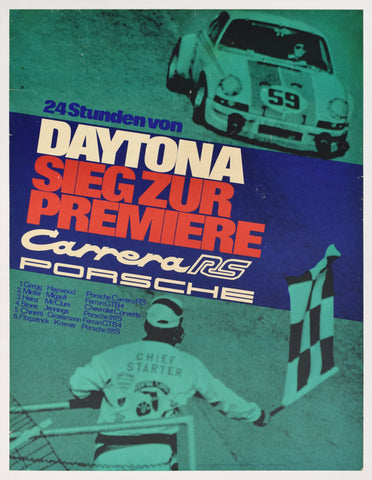 1973 Porsche Daytona/Carrera RS Seig Zur Premiere